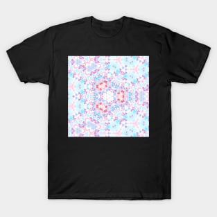 Kaleidoscope Pastel Arrow Pattern T-Shirt